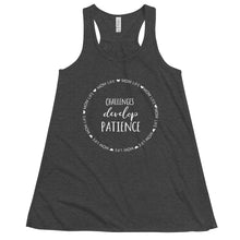 Load image into Gallery viewer, Mom Life Challenges Develop Patience Racerback Tank
